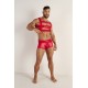 WOH - Harness - Night Universe Red