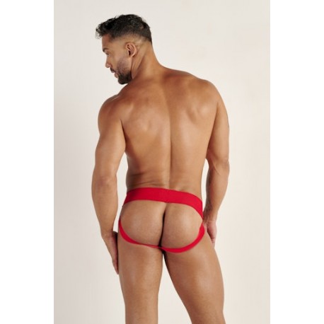 WOH -  jockstrap - Night Universe RED