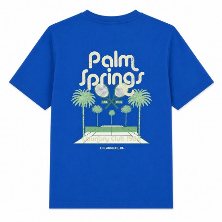 FRILIVIN - St TROPEZ Tennis T-shirt Royal Blue