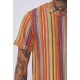 FRILIVIN - T-shirt Maille Multicolore