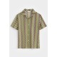 FRILIVIN - Chemise ZigZag Bordeaux