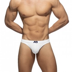 Addicted - ESSENTIAL BASIC THONG White + Navy + Black