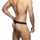 Addicted - ESSENTIAL BASIC THONG White + Navy + Black