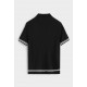 FRILIVIN - Polo Bleu ciel + Noir