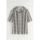 FRILIVIN - Chemise à rayures Black&White
