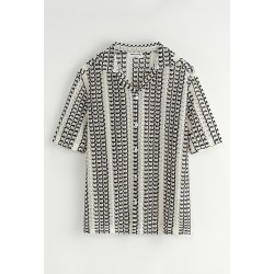 FRILIVIN - Chemise à rayures Black&White