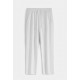 FRILIVIN - Pantalon léger Beige + Blanc