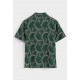 FRILIVIN - Chemise verte avec Broderies