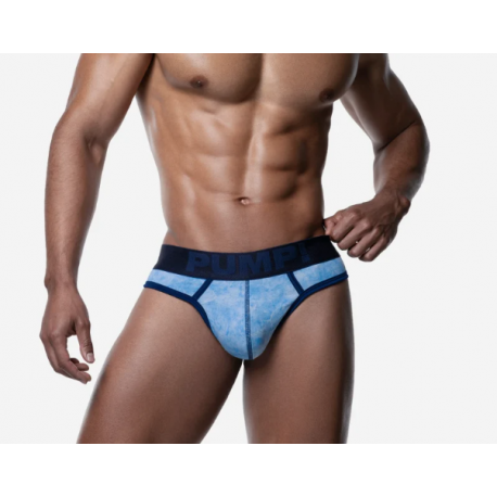 PUMP! -  Bubble Blue Thong