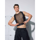 Supawear - Mesh Monotone Crop Tank Black
