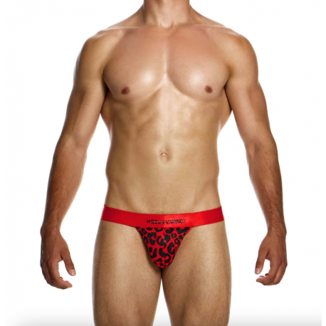 Modus Vivendi - Leopard Thong Red