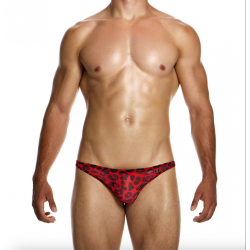 Modus Vivendi - Leopard Low Cut Brief Red