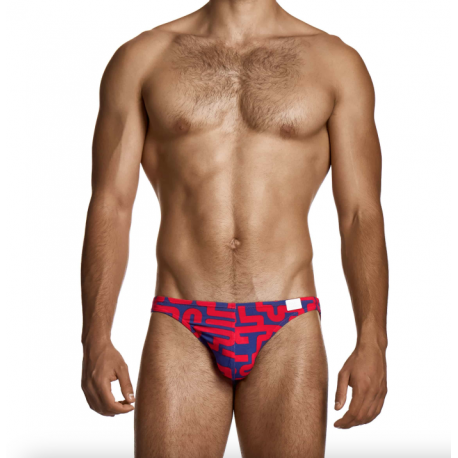 Modus Vivendi - Labyrinth Low Cut Red/Blue + Dusty Pink