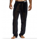 Modus Vivendi - Velvet Net Joggers Black + Camel