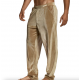 Modus Vivendi - Velvet Net Joggers Black + Camel