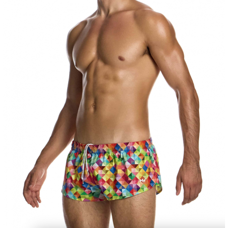 Modus Vivendi - Swimwear Rainbow Jogging Cut Shorts