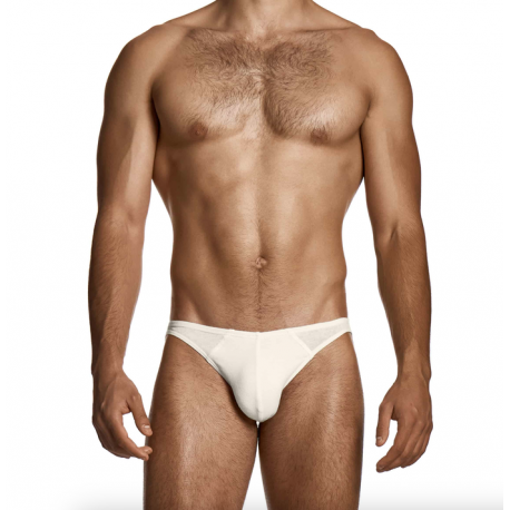 Modus Vivendi - Linen Low Cut Briefs White