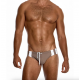 Modus Vivendi - Swimwear Water Sports Classic Briefs Red + Blue + Dark Skin