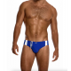 Modus Vivendi - Swimwear Water Sports Classic Briefs Red + Blue + Dark Skin