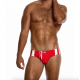 Modus Vivendi - Swimwear Water Sports Classic Briefs Red + Blue + Dark Skin