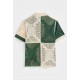 FRILIVIN - Tricot Beige/Vert