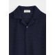 FRILIVIN - Chemise Bleu marine ajourée