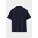 FRILIVIN - Chemise Bleu marine ajourée