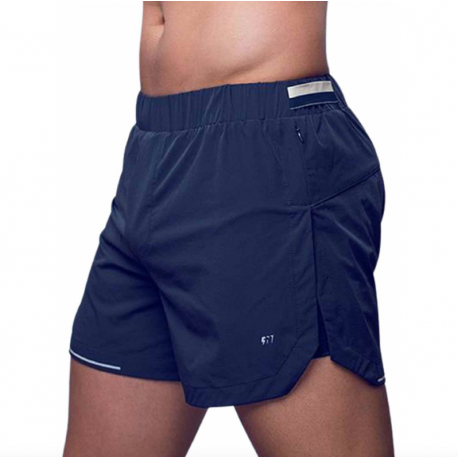 Supawear - High Split Shorts Loose Fit Black Onyx