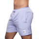 Supawear - Double Elastic Shorts Colour Blocked Purple