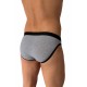 Olaf Benz - RED2604 Retrobrief Black + grey-melange