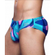 2Eros - Print Swim Briefs V10 Kai Blue