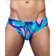 2Eros - Print Swim Briefs V10 Kai Blue