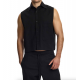 Modus Vivendi - Linen Crop Shirt Black