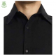 Modus Vivendi - Linen Crop Shirt Black