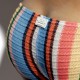 ES Collection - GELATO STRIPE BIKINI BRIEF Coral