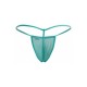 CandyMan - G-String Color Aqua Mesh (Turquoise)