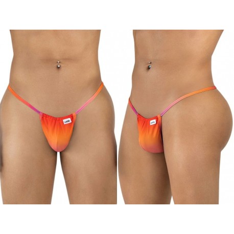 CandyMan - G-String Color Blue + Orange