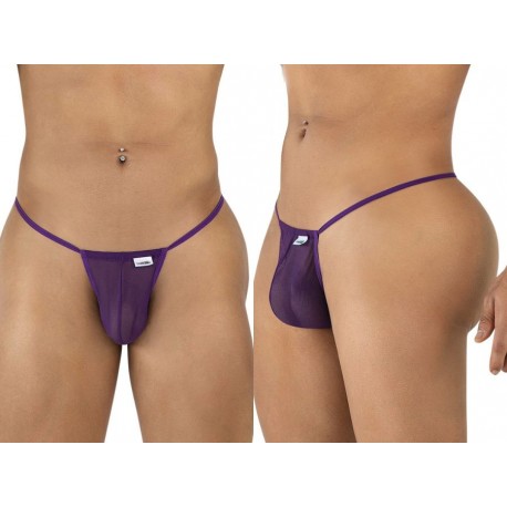 CandyMan - G-String Color Mesh Purple
