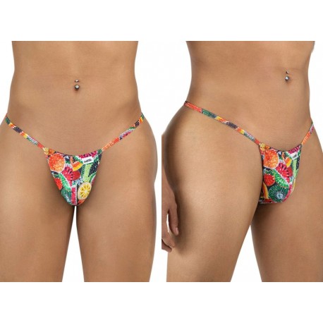 CandyMan - G-String Color Printed Fruits