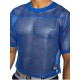 Bike - Short Sleeve Practice Jersey Color Black + Red + Royal Blue