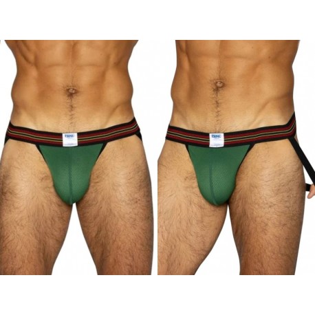 Bike - Mesh Jockstrap Color Green