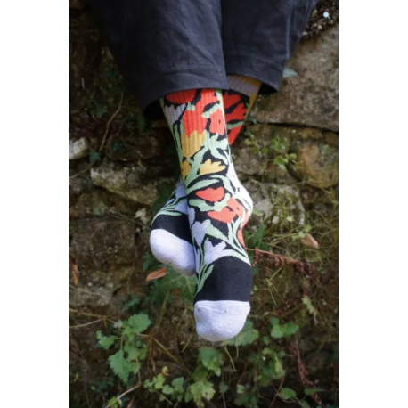 Makadam Poppins - Chaussettes Tennis Retro