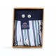 Mc Alson - Striped navy & white