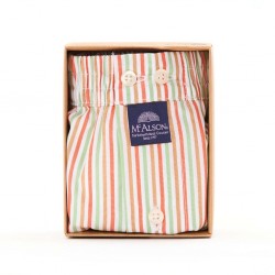 Mc Alson - Striped red & green