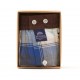 Mc Alson - Madras navy, green & brown