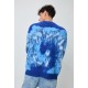 FRILIVIN - Pull Retro Bleu électrique