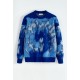 FRILIVIN - Pull Retro Bleu électrique