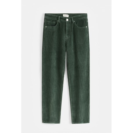 FRILIVIN - Pantalon Cotelé Vert