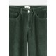 FRILIVIN - Pantalon Cotelé Vert