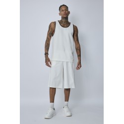 FRILIVIN - Retro Tank Top White